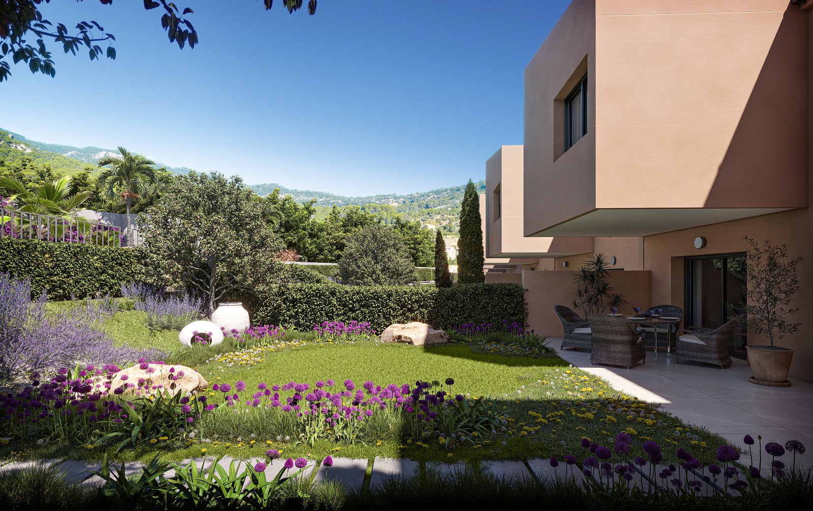 Reihenvilla in malerischem Dorf auf Mallorca