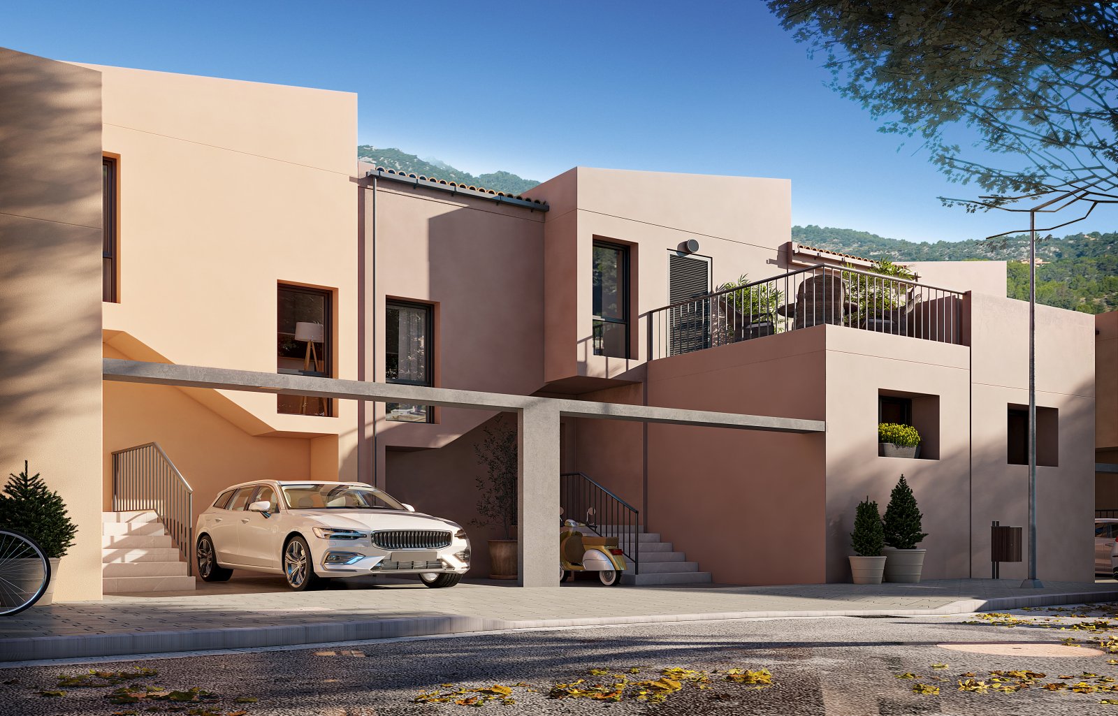 Reihenvilla in malerischem Dorf auf Mallorca