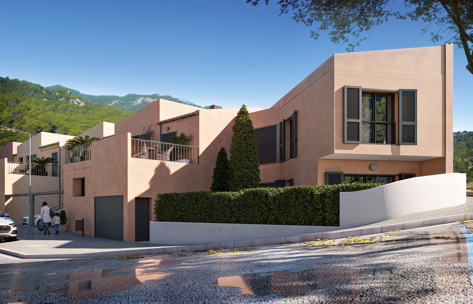 Reihenvilla in malerischem Dorf auf Mallorca