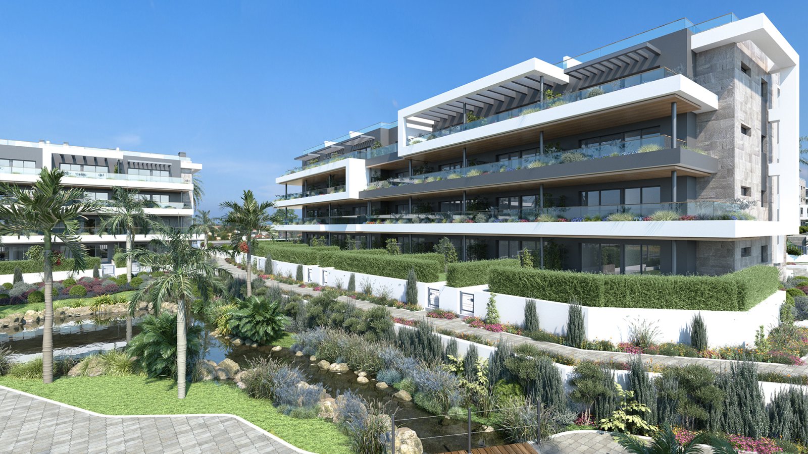 1-Zimmer Appartement zwischen zwei Lagunen in Torrevieja