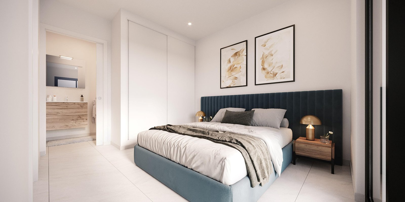 Penthouse-Wohnung mit Meerblick und eigener Dachterrasse