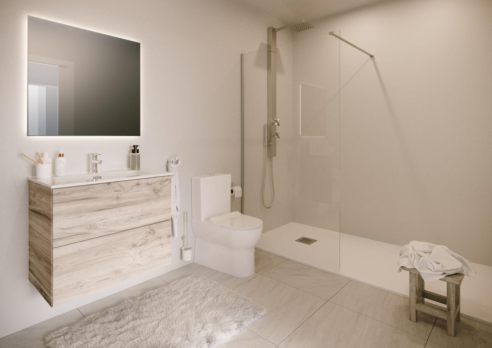 Penthouse-Wohnung mit Meerblick und eigener Dachterrasse